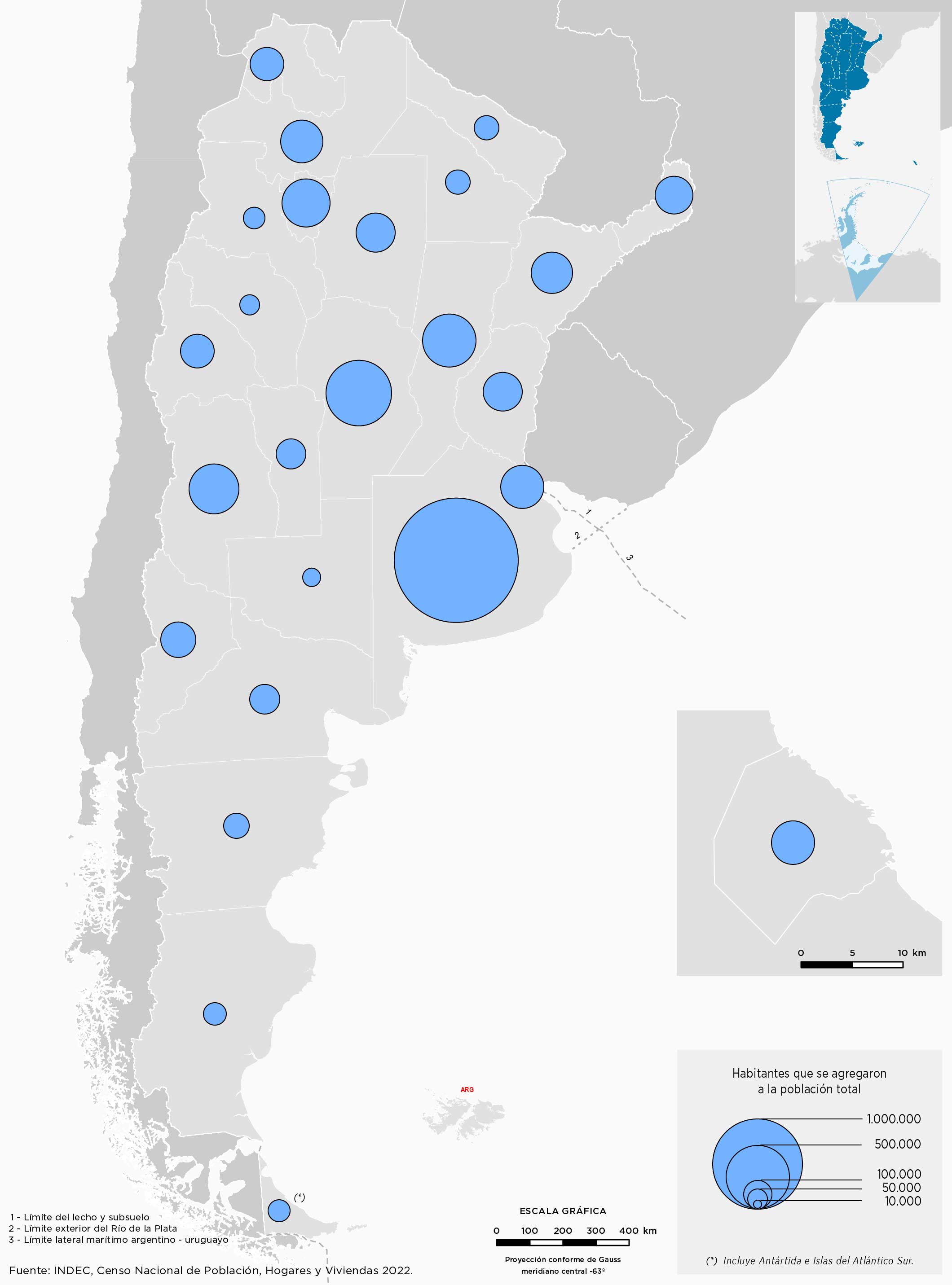 Crecimiento demográfico 2022